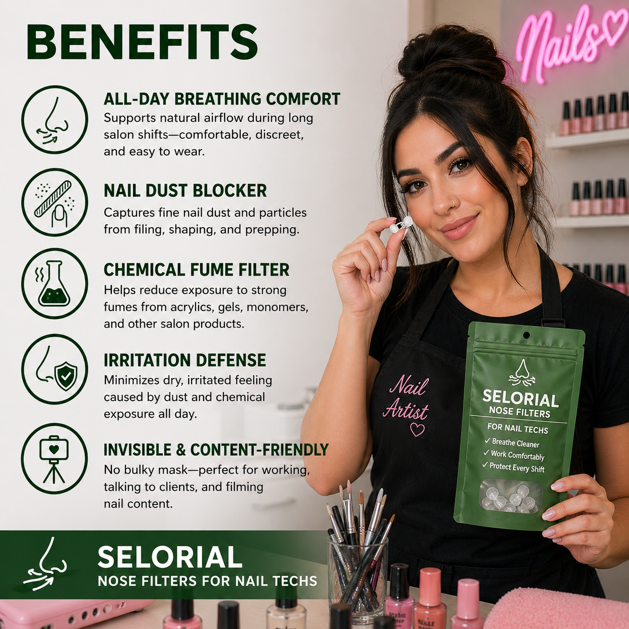Selorial™ - Nose filters